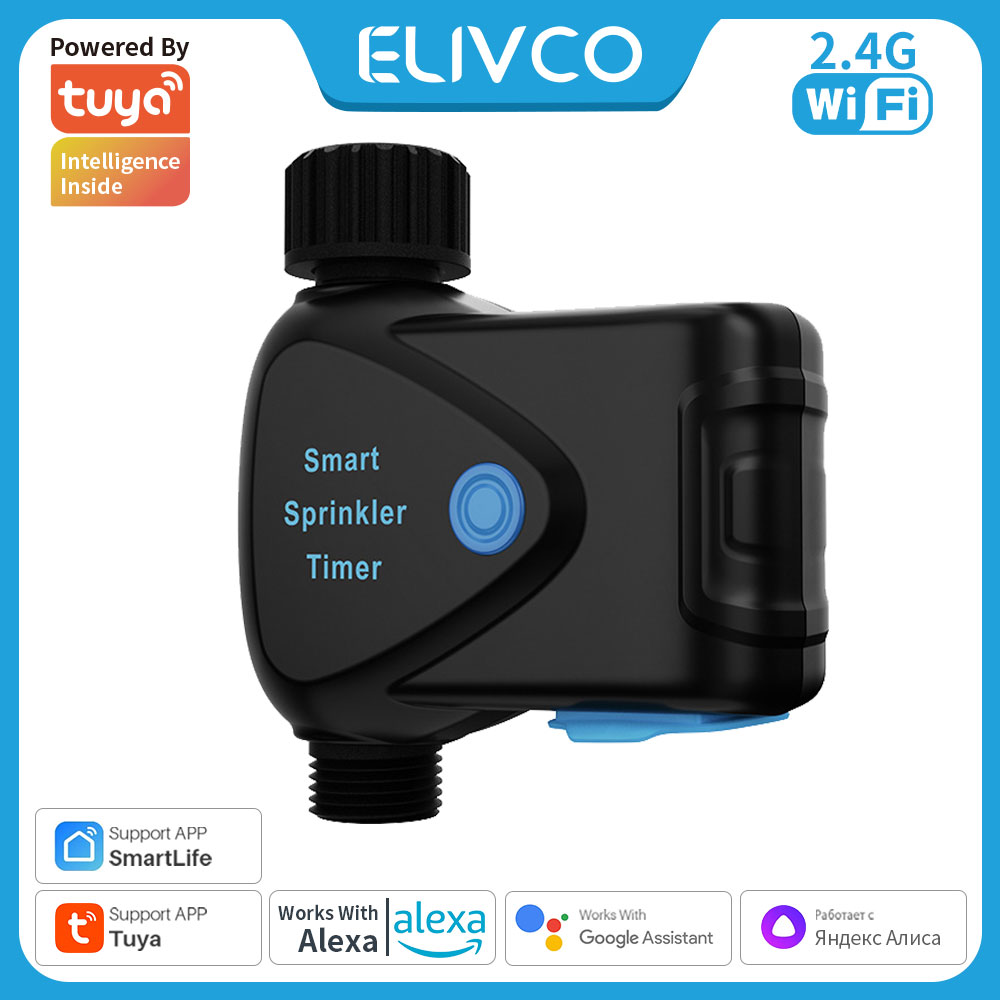 Tuya WiFi Smart Water Device w - مراجعة Smart Garden Valve وسعره