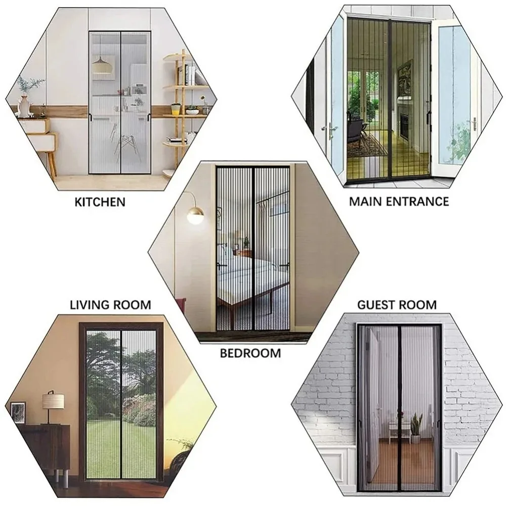 Magnetic Mosquito Net Door Win - مراجعة Smart Garden Gate وسعره