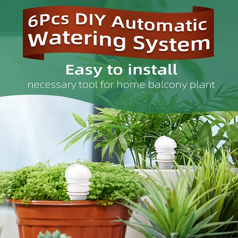 4Pcs DIY Automatic Watering Sy - مراجعة Smart Garden Sprinkler وسعره