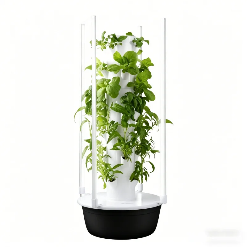 SpaceTree Vertical Hydroponic  - مراجعة Smart Garden Outdoor وسعره