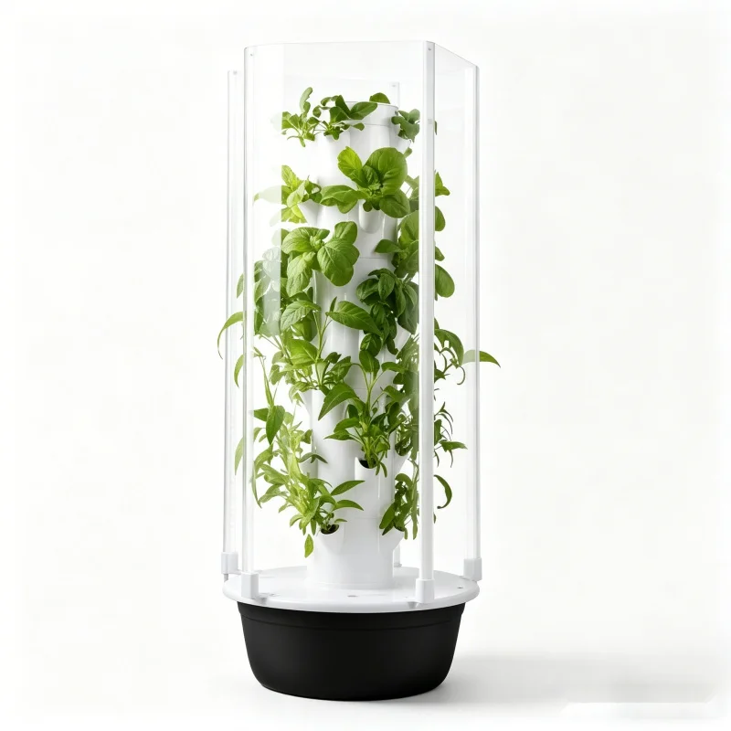 SpaceTree Vertical Hydroponic  - مراجعة Smart Garden Outdoor وسعره