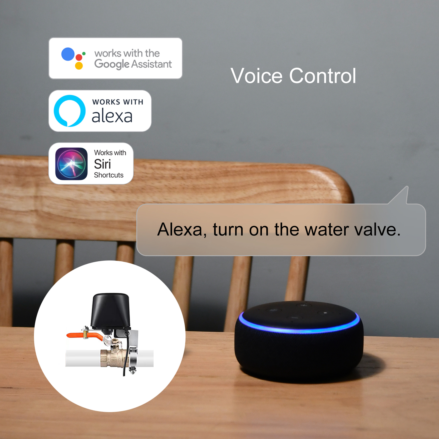 ZigBee Water/Gas Valve Remote  - مراجعة Smart Garden Valve وسعره