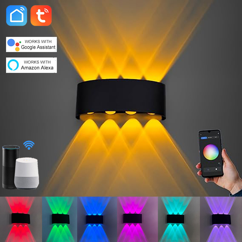 Tuya  Up and Down Wall Light S - مراجعة Smart Garden Arduino وسعره