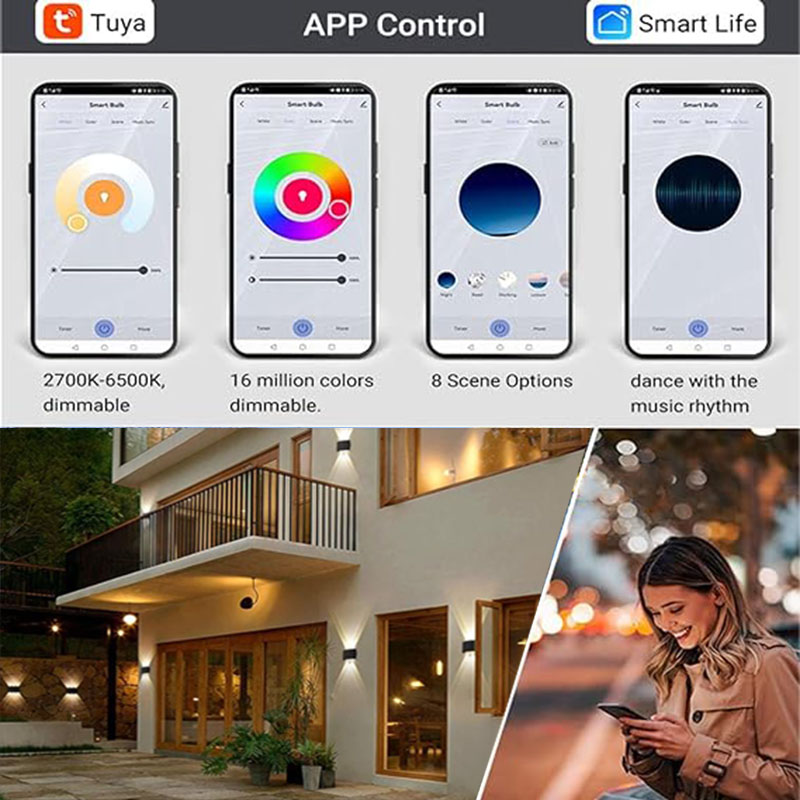 Tuya  Up and Down Wall Light S - مراجعة Smart Garden Arduino وسعره