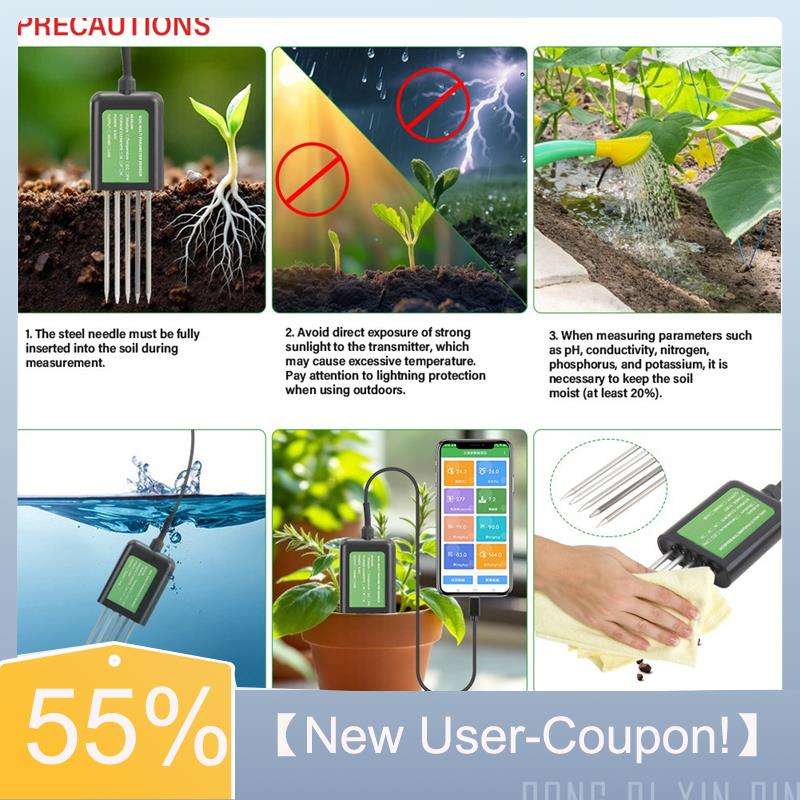 A81M New- Soil PH Meter Soil A - مراجعة Smart Garden Nutrients وسعره