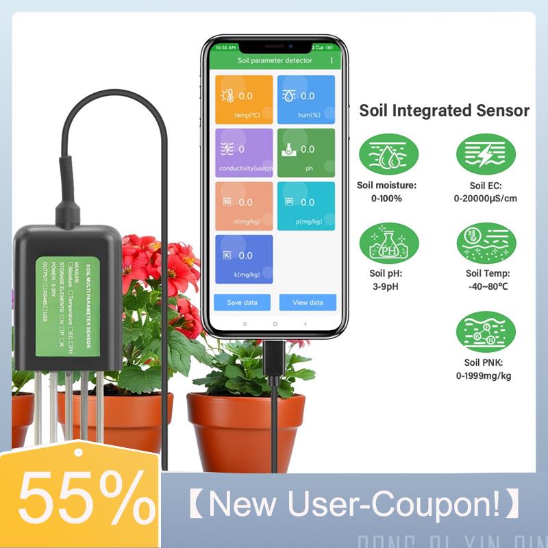 A81M New- Soil PH Meter Soil A - مراجعة Smart Garden Nutrients وسعره