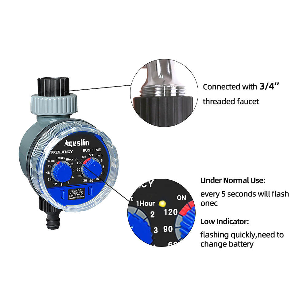 Garden Watering Timer Ball Val - مراجعة Smart Garden Valve وسعره