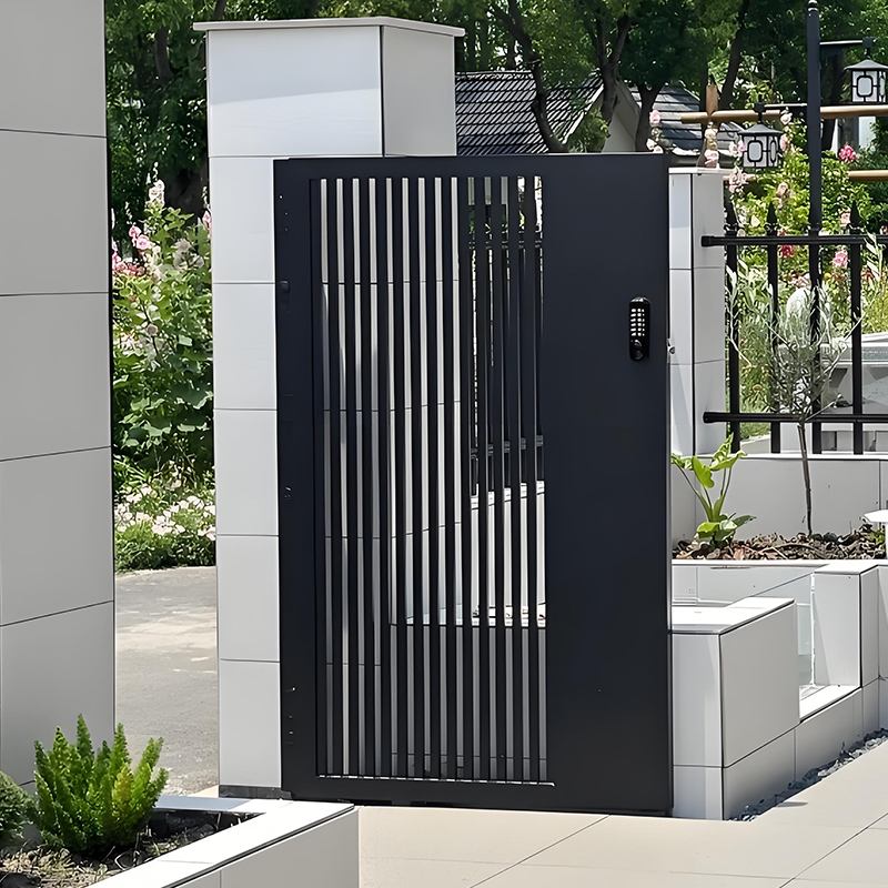 Electric Gate  Modern Design E - مراجعة Smart Garden Gate وسعره