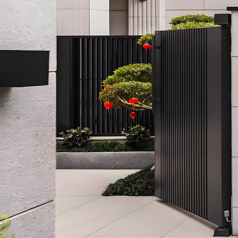 Electric Gate  Modern Design E - مراجعة Smart Garden Gate وسعره