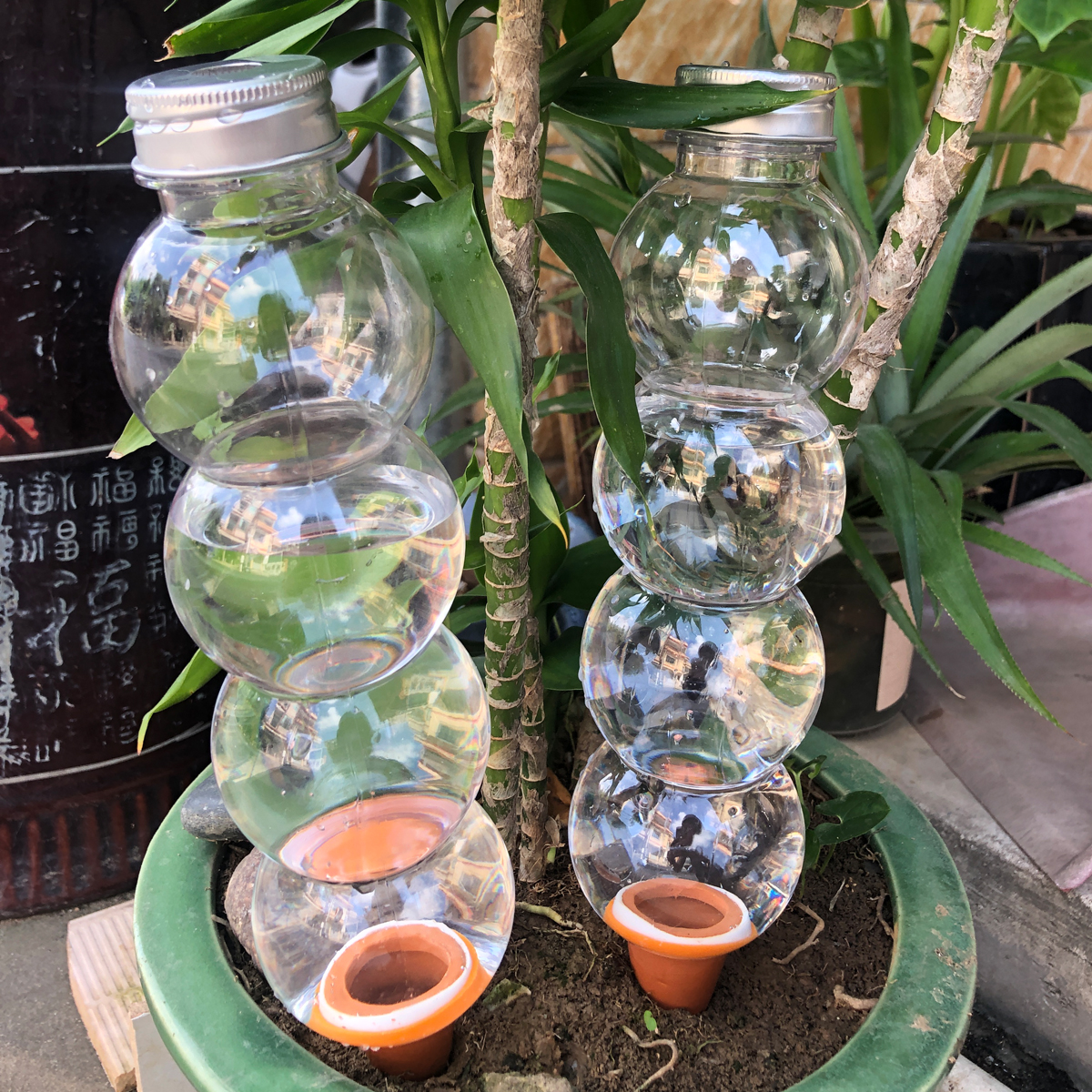 2 Pcs Automatic Plant Watering - مراجعة Smart Garden Sprinkler System وسعره