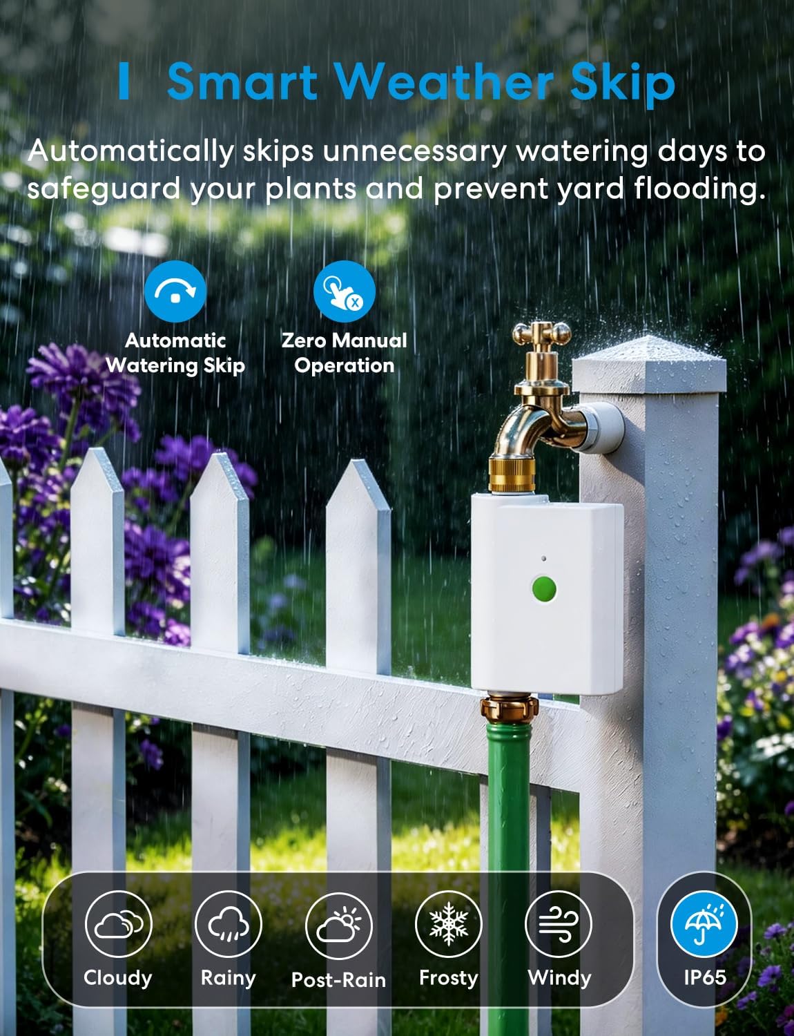 WiFi Water Timer for Garden Ho - مراجعة Smart Garden Apple وسعره
