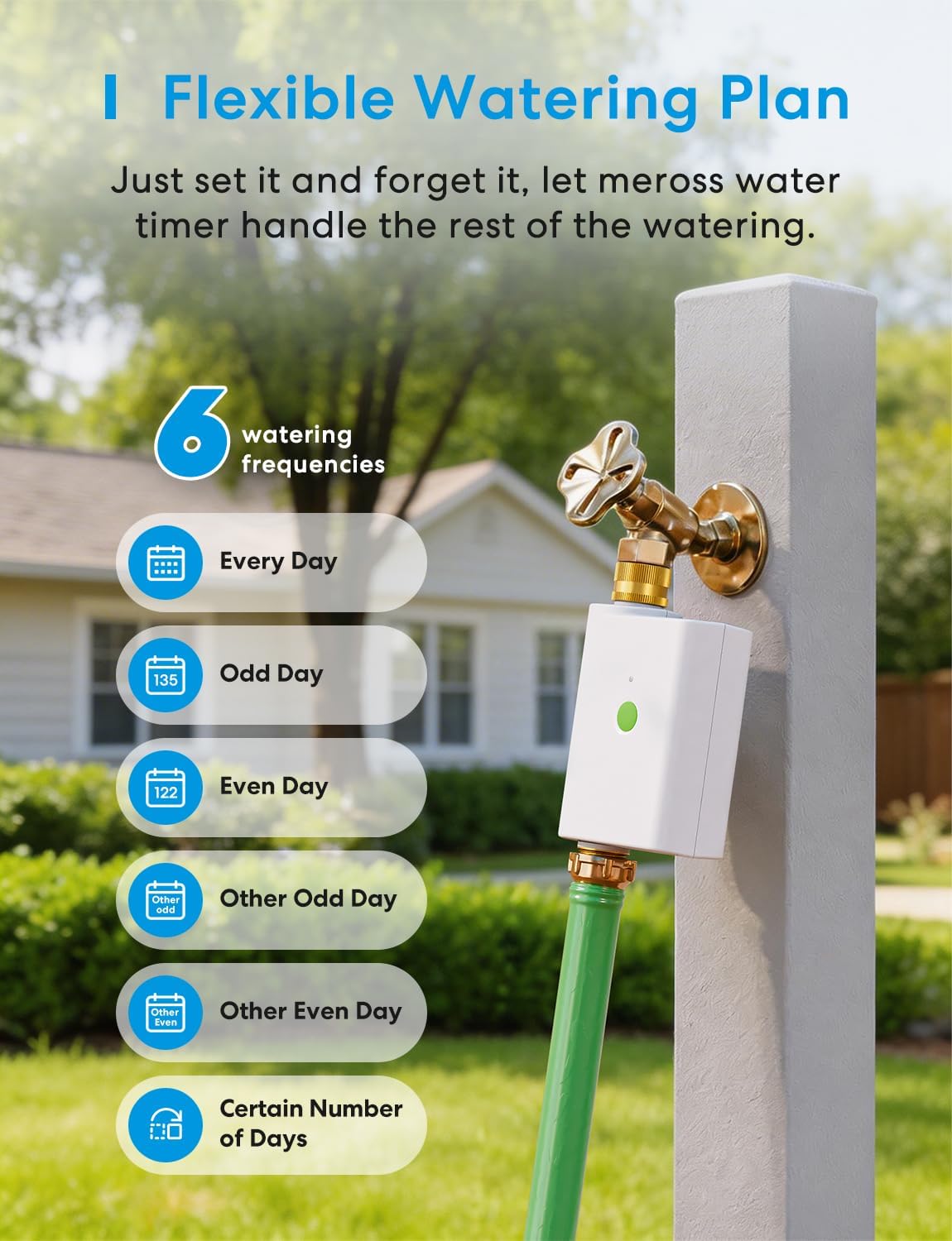 WiFi Water Timer for Garden Ho - مراجعة Smart Garden Apple وسعره