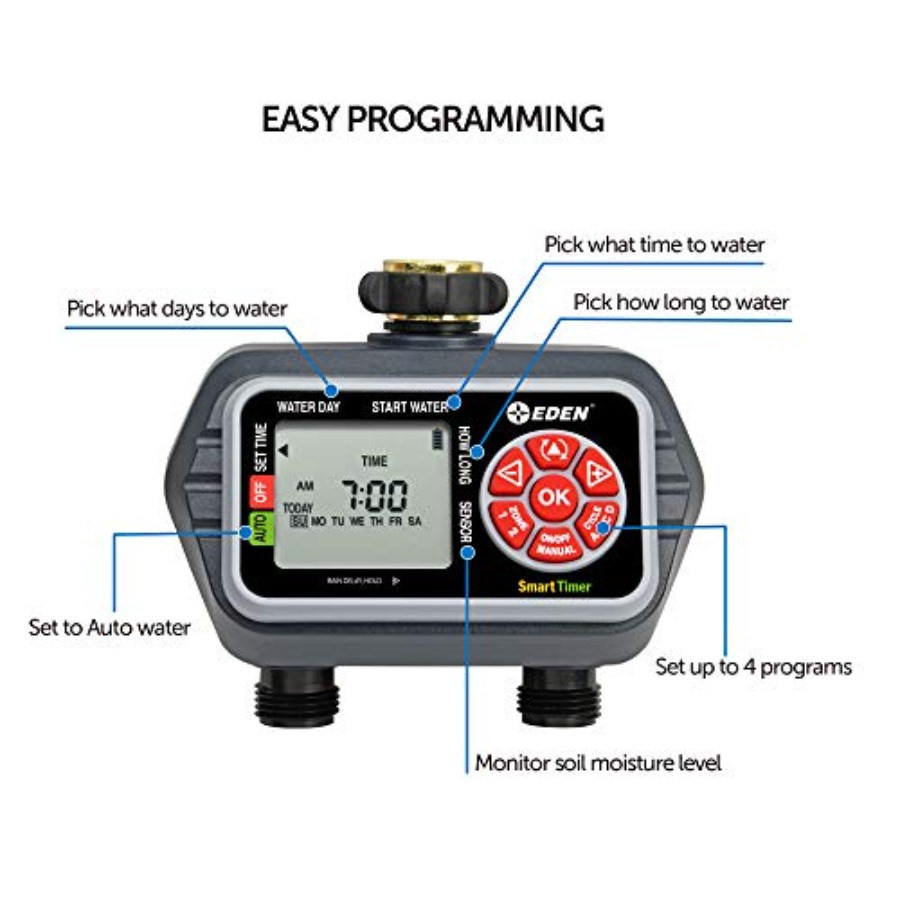 93412 Programmable Digital Wat - مراجعة Smart Garden Outdoor وسعره