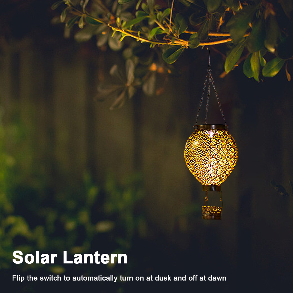 Solar Hot Air Balloon Lantern  - مراجعة Smart Garden Balloon وسعره
