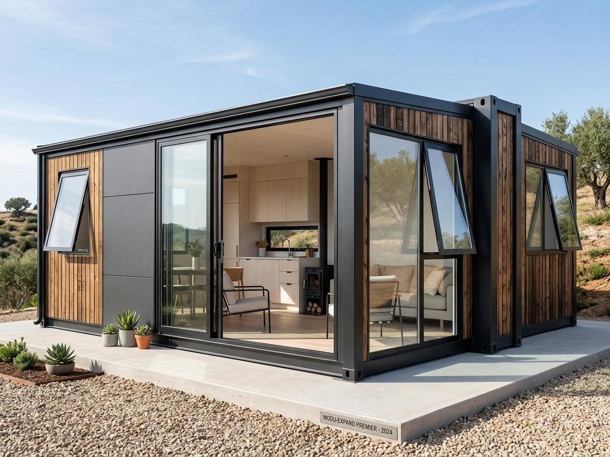 Smart Container House with 2 B - مراجعة Smart Garden Offices وسعره