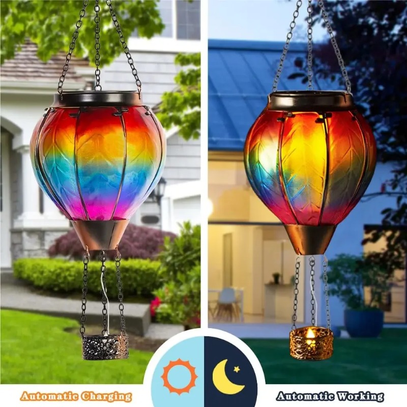 Vintage Solar Garden Lamp LED  - مراجعة Smart Garden Balloon وسعره