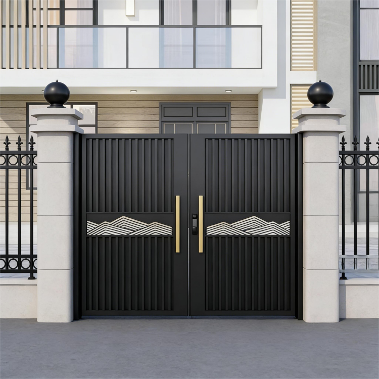 Aluminum Double Gate Automatic - مراجعة Smart Garden Gate وسعره