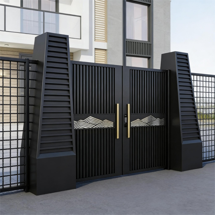 Aluminum Double Gate Automatic - مراجعة Smart Garden Gate وسعره