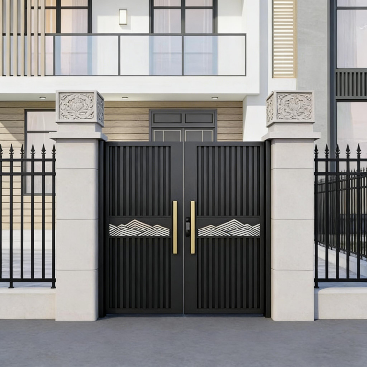 Aluminum Double Gate Automatic - مراجعة Smart Garden Gate وسعره
