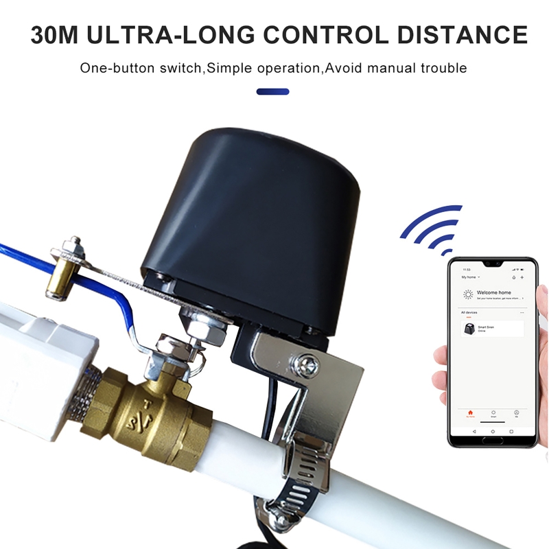 Tuya Smart Gas Valve WIFI Gard - مراجعة Smart Garden Valve وسعره