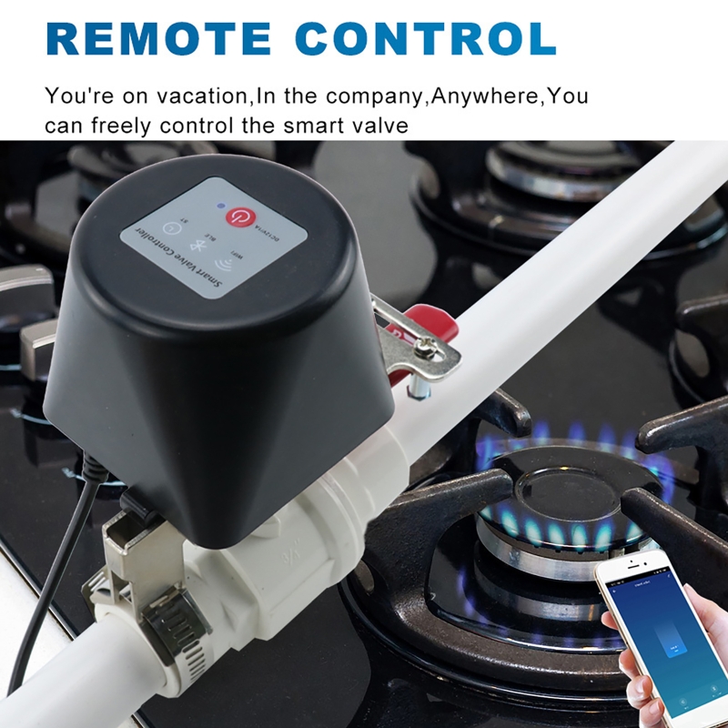 Tuya Smart Gas Valve WIFI Gard - مراجعة Smart Garden Valve وسعره