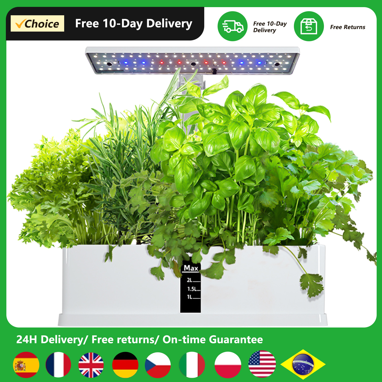 Smart Hydroponics Growing Syst - مراجعة Smart Garden Gate وسعره
