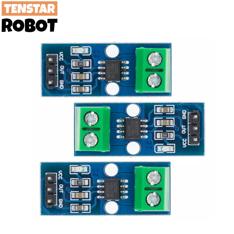 TENSTAR 3pcs ACS712 5A 20A 30A - مراجعة Smart Garden Arduino وسعره