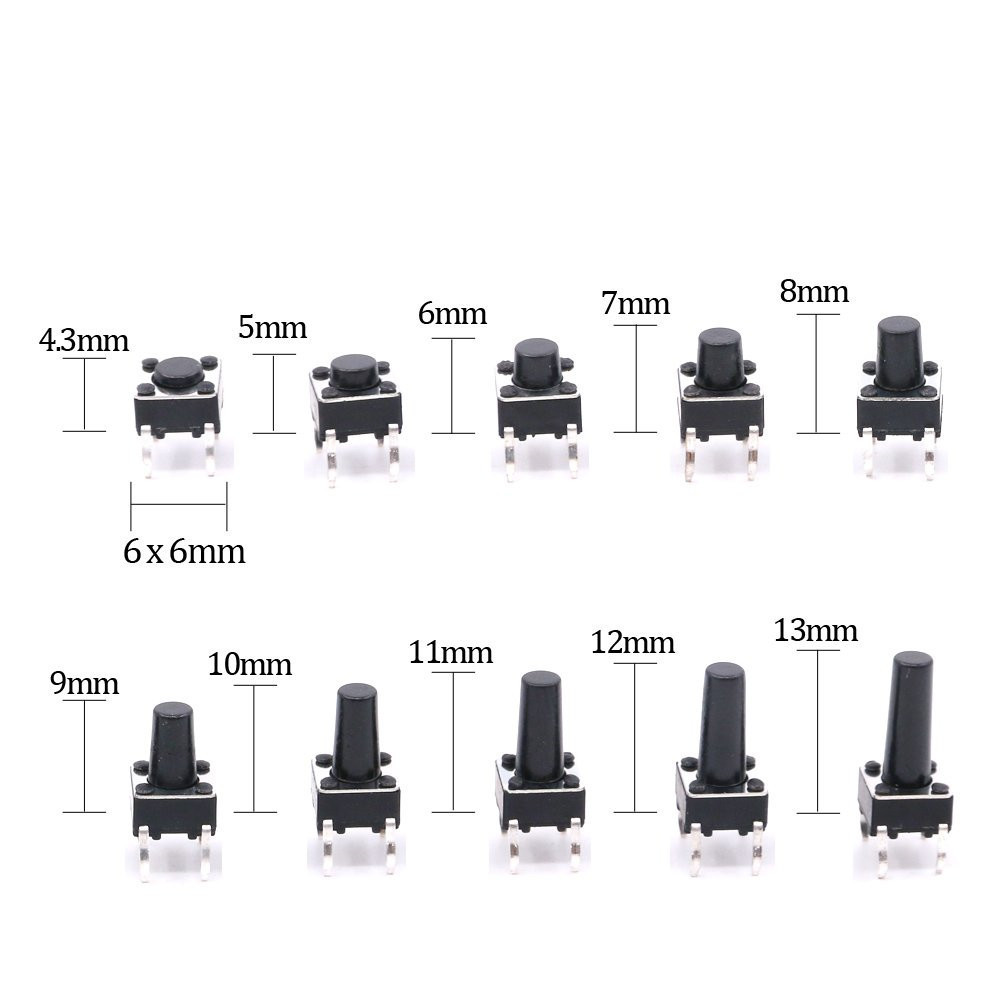 10 models 6*6 Tact Switch Tact - مراجعة Smart Garden Arduino وسعره