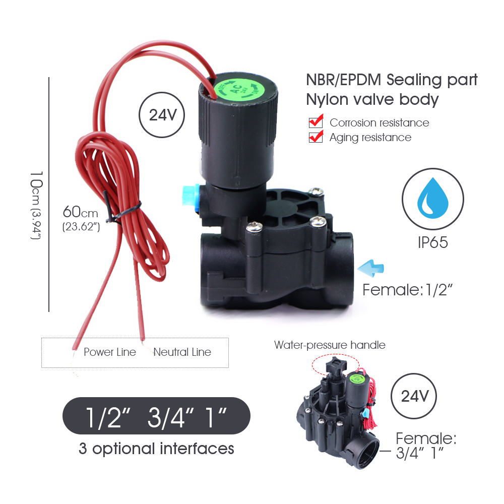 Garden Hose Solenoid Valve Con - مراجعة Smart Garden Valve وسعره